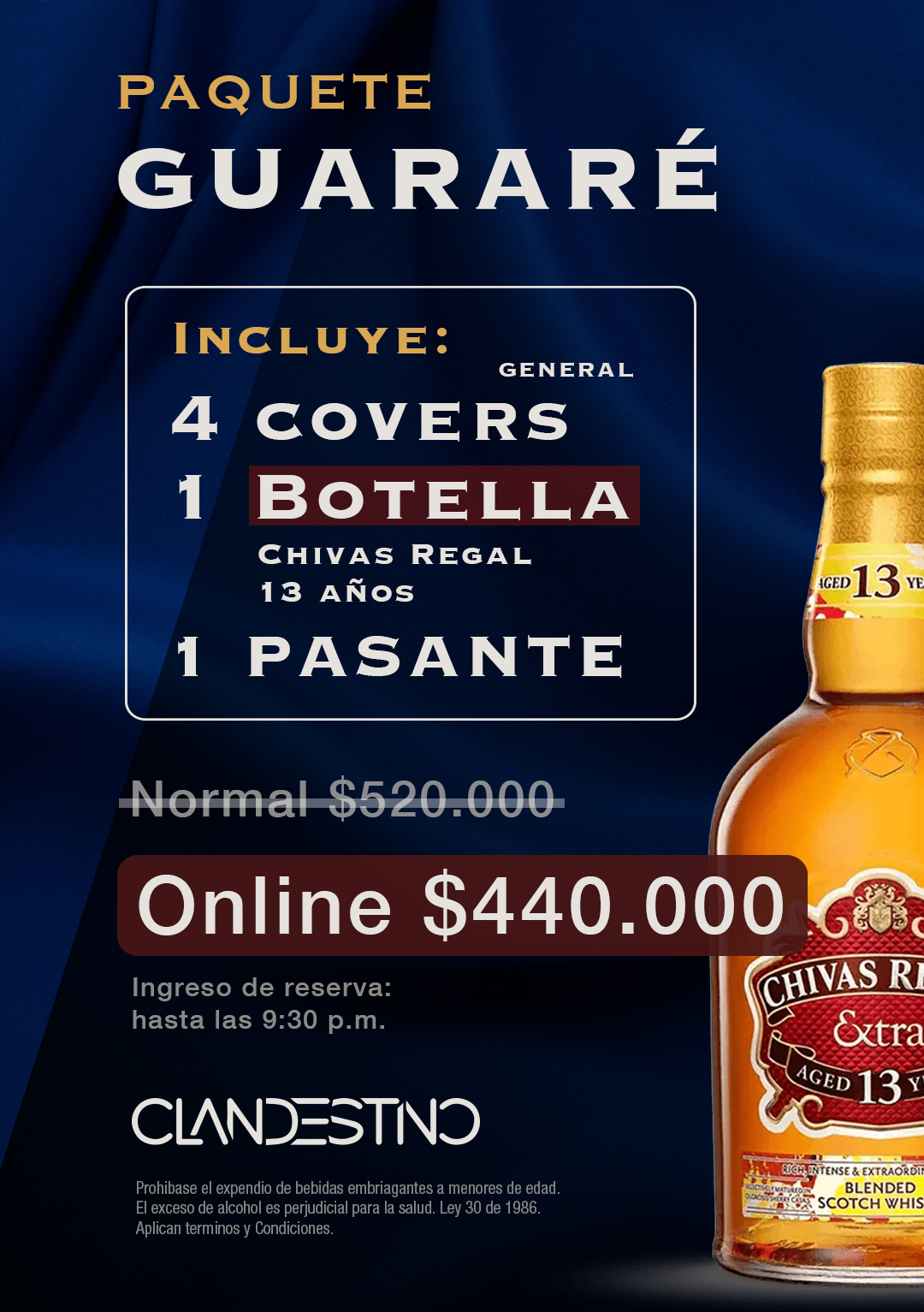 Paquete Guararé